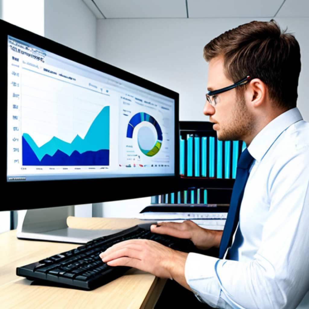 **

"A professional energy manager in appropriate office attire, fully clothed, reviewing energy audit data on a computer screen in a bright, modern office. Charts and graphs are visible. Safe for work, perfect anatomy, correct proportions, natural pose, professional, high quality, well-formed hands, proper finger count, appropriate content, modest."

**